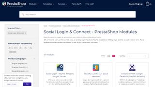 
                            2. Social Login & Connect - PrestaShop Modules - PrestaShop ...