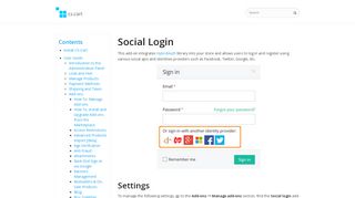 
                            8. Social Login — CS-Cart 4.10.x documentation