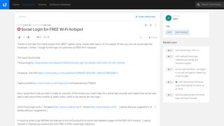 
                            4. Social Login for FREE Wi-Fi hotspot | Ubiquiti Community