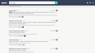 
                            5. social-login - npms
