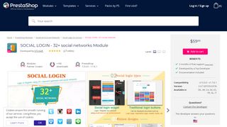 
                            3. SOCIAL LOGIN - PrestaShop Addons