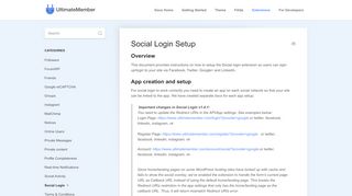 
                            5. Social Login Setup - Documentation | Ultimate Member