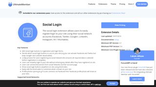 
                            4. Social Login | Ultimate Member