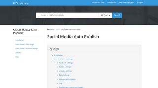 
                            2. Social Media Auto Publish | XYZScripts Help