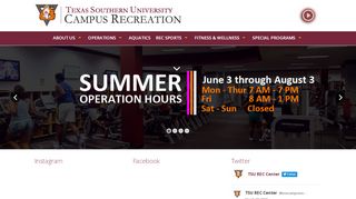 
                            6. Social Media | TSU Recreation Center