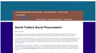 
                            7. Social Traders Social Procurement - Etoro Kein Login Möglich