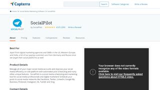 
                            3. SocialPilot Reviews and Pricing - 2019 - Capterra