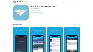 
                            8. ‎SocialPilot: Social Media Tool on the App Store