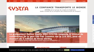 
                            6. Société d'ingenierie leader du transport ... - systra.com