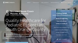 
                            4. SOCPA - Southern Orange County Pediatric Associates - CHOC ...