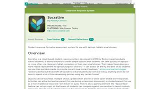 
                            4. Socrative | Product Reviews | EdSurge