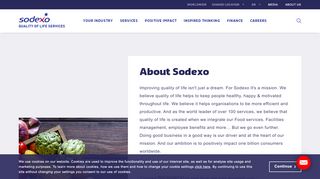 
                            8. Sodexo Group website - Sodexo - Quality of Life Services