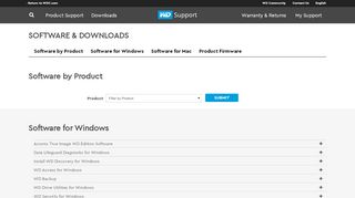 
                            6. Software and Firmware Downloads | WD Support