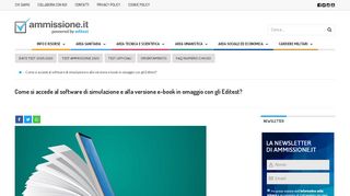 
                            4. Software di simulazione EdiSES: attivare i materiali online