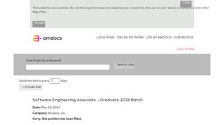 
                            5. Software Engineering Associate - Graduate 2018 Batch