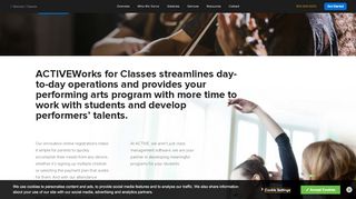 
                            7. Software for Performing Arts Schools | ACTIVE Educate Class Manager