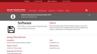 
                            4. Software - WPI ITS | Service