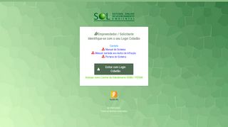 
                            7. SOL - Sistema Online de Licenciamento Ambiental