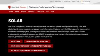 
                            7. SOLAR | Division of Information Technology