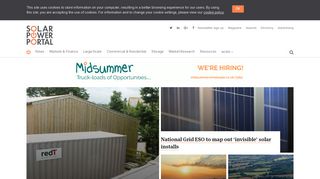 
                            1. Solar Power Portal: UK Solar News