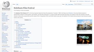 
                            7. Solothurn Film Festival - Wikipedia