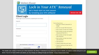 
                            1. Solution Center - Login - ATX Support