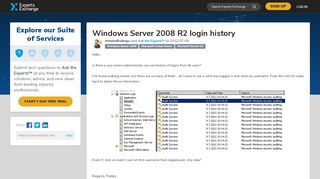 
                            9. [SOLUTION] Windows Server 2008 R2 login history