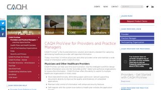 
                            3. Solutions | CAQH ProView for Providers and Practice ...