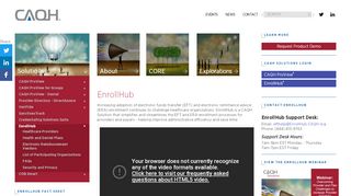 
                            10. Solutions | EnrollHub | CAQH