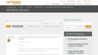 
                            4. Solved: Advise needed: Aruba AP's and Captive Portal, what is ...