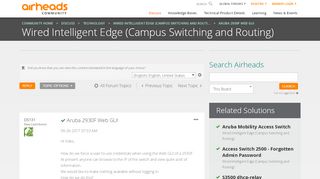 
                            10. Solved: Aruba 2930F Web GUI - Airheads Community