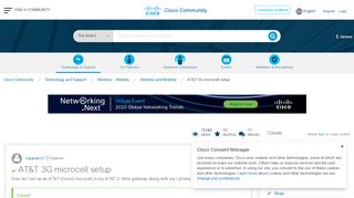 
                            9. Solved: AT&T 3G microcell setup - Cisco …