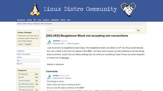 
                            3. [SOLVED] Beaglebone Black not accepting ssh …