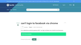 
                            1. Solved: can't login to facebook via chrome - The …