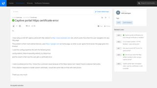 
                            4. Solved: Captive portal https certificate error - Ubiquiti Networks ...