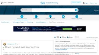 
                            3. Solved: Cisco Network Assistant access - Cisco …