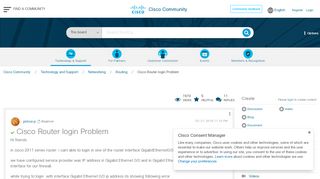 
                            9. Solved: Cisco Router login Problem - Cisco Community