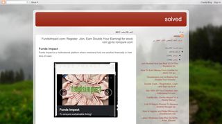 
                            6. solved: FundsImpact.com: Register, Join, Earn …