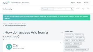 
                            9. Solved: How do I access Arlo from a computer? - …