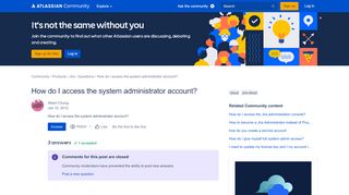 
                            4. Solved: How do I access the system administrator account?