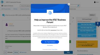 
                            9. Solved: How to access HBO with unlimited plus plan - AT&T ...