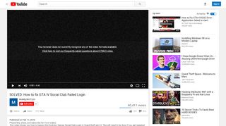 
                            7. SOLVED: How to fix GTA IV Social Club Failed Login - YouTube