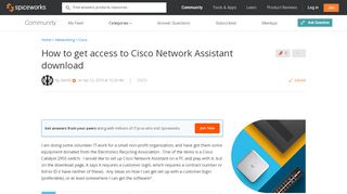 
                            5. [SOLVED] How to get access to Cisco Network …