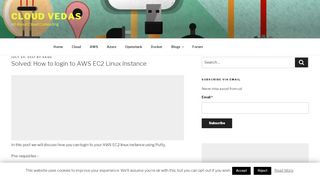 
                            6. Solved: How to login to AWS EC2 Linux Instance – …