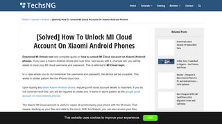 
                            9. [Solved] How To Unlock MI Cloud Account On Xiaomi Android ...