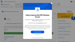 
                            6. Solved: IMO indirect mobility discount - AT&T Community