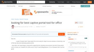 
                            5. [SOLVED] looking for best captive portal tool for office - IT ...