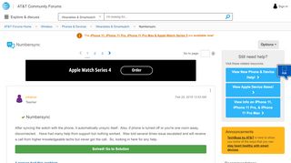 
                            8. Solved: Numbersync - AT&T Community