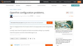 
                            8. [SOLVED] OpenFire configuration problems. - Spiceworks