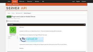 
                            7. Solved - Plugin wont Load on Hosted Server | ARK: Server API